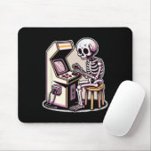 Halloween Skeleton Arcade Kabinett Mousepad (Mit Mouse)