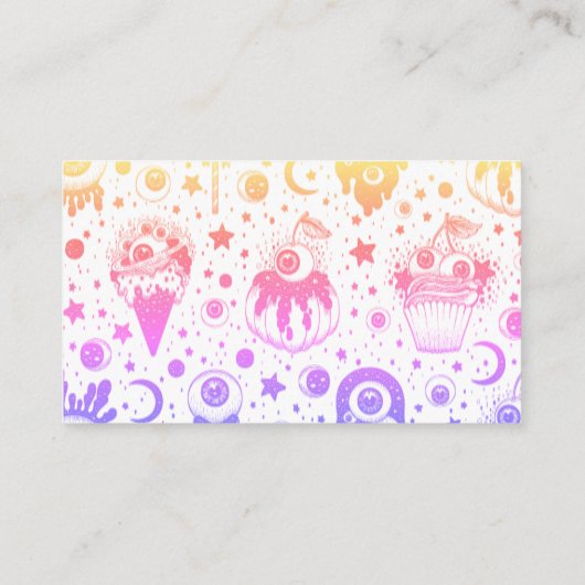 Halloween Skeleton Baby Duwer Diaper Raffles Begleitkarte (Rückseite)