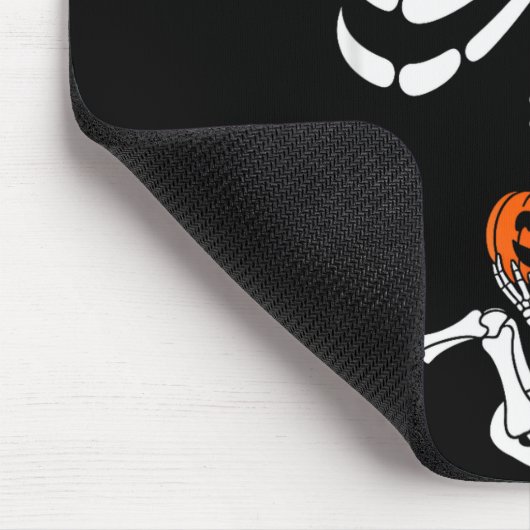 Halloween Skeleton Baby Rib Cage Maternity Pregnan Mousepad (Ecke)