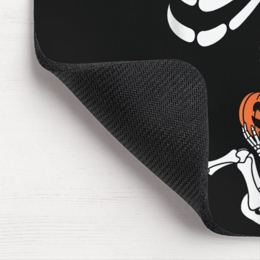Halloween Skeleton Baby Rib Cage Maternity Pregnan Mousepad (Ecke)