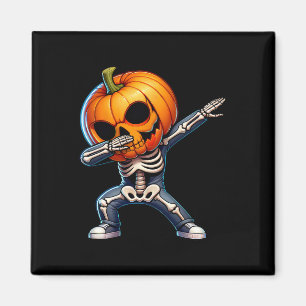 Halloween Skeleton Boys Trick Leckerei Funny Pumpk Magnet