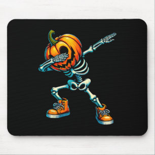 Halloween Skeleton Boys Trick Leckerei Funny Pumpk Mousepad