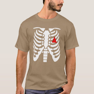 Halloween Skeleton Buddha-Geschenk T-Shirt