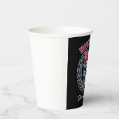 Halloween Skeleton Club Pappbecher (Rechts)