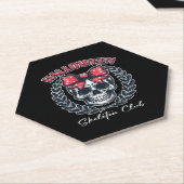 Halloween Skeleton Club Untersetzer (angewinkelt)