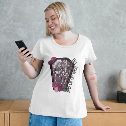 HALLOWEEN SKELETON COFFIN BIS TOD MACHEN UNS TEIL T-Shirt