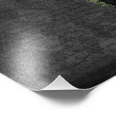 Halloween Skeleton Couple Fotodruck (Ecke)