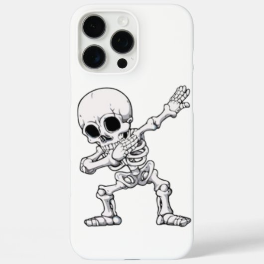 Halloween Skeleton Dabbing Case-Mate iPhone Hülle (Rückseite)