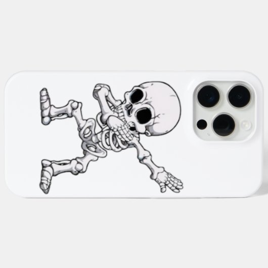 Halloween Skeleton Dabbing Case-Mate iPhone Hülle (Rückseite (Horizontal))