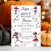 Halloween Skeleton Dance Einladung