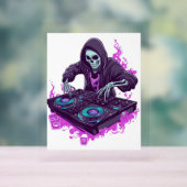 Halloween Skeleton DJ Acrylschild (Neutral)