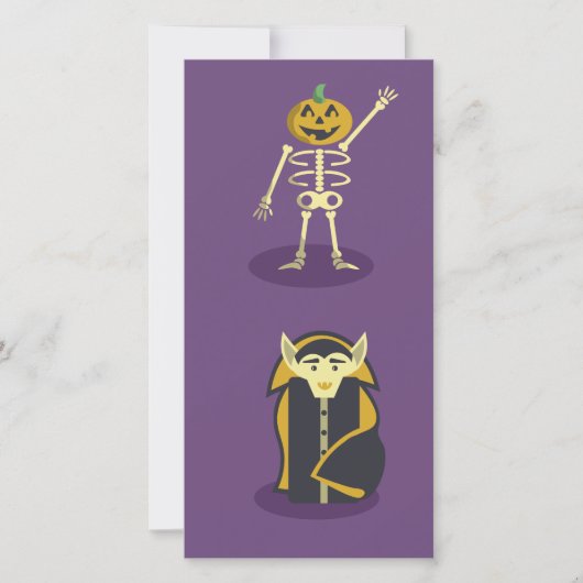 Halloween Skeleton Dracula Mummy Grim Sensenmann (Vorderseite)