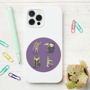 Halloween Skeleton Dracula Mummy Grim Sensenmann iPhone 12 Pro Max Hülle