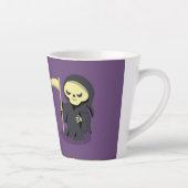 Halloween Skeleton Dracula Mummy Grim Sensenmann Milchtasse (Rechts)