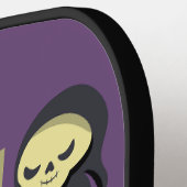 Halloween Skeleton Dracula Mummy Grim Sensenmann Pickleball Schläger (Linke Seite)