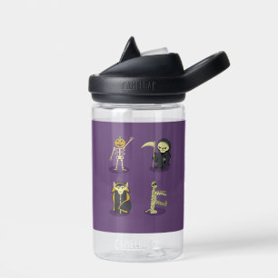 Halloween Skeleton Dracula Mummy Grim Sensenmann Trinkflasche