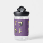 Halloween Skeleton Dracula Mummy Grim Sensenmann Trinkflasche (Vorne)