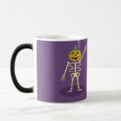 Halloween Skeleton Dracula Mummy Grim Sensenmann Verwandlungstasse (Links)