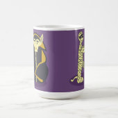 Halloween Skeleton Dracula Mummy Grim Sensenmann Verwandlungstasse (Zentrum)