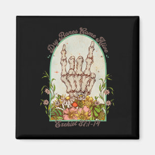Halloween Skeleton Dry Bones Come Alive Bible Vers Magnet