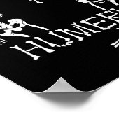 Halloween Skeleton fand ich diese Humerus-Halle Poster (Ecke)