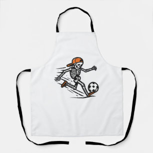 Halloween Skeleton Fußball Fußball Kostüm Männer J Schürze