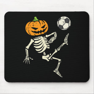 Halloween Skeleton Fußball Kostüm Junge Kind Mousepad