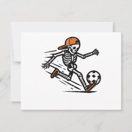 Halloween Skeleton Fußball-Kostüm Männer (Vorderseite)