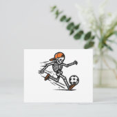 Halloween Skeleton Fußball-Kostüm Männer (Stehend Vorderseite)