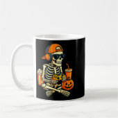 Halloween Skeleton Gamer Video Gaming Boys Men Kid Kaffeetasse (Links)
