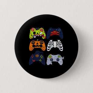 Halloween Skeleton Gaming Controller Zombie Mummy Button