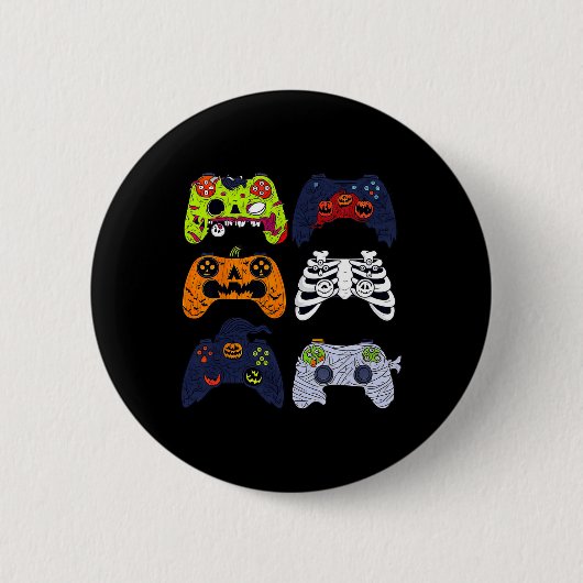 Halloween Skeleton Gaming Controller Zombie Mummy Button (Vorderseite)