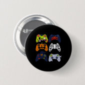 Halloween Skeleton Gaming Controller Zombie Mummy Button (Vorne & Hinten)