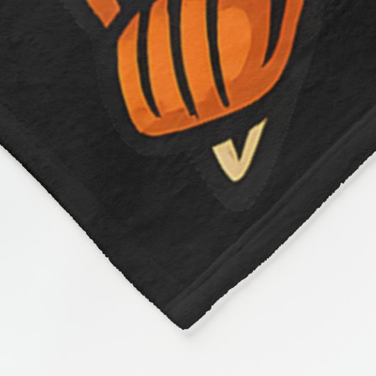 Halloween Skeleton Goalie Pumpkin Costume Fleecedecke (Ecke)