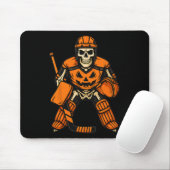 Halloween Skeleton Goalie Pumpkin Costume, Grandso Mousepad (Mit Mouse)