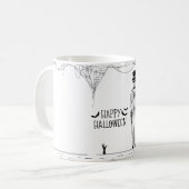 Halloween Skeleton Groom Kaffee Mugs Kaffeetasse (Vorderseite Links)