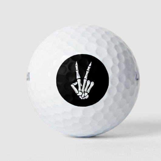 Halloween Skeleton Hand Golfball (Vorderseite)