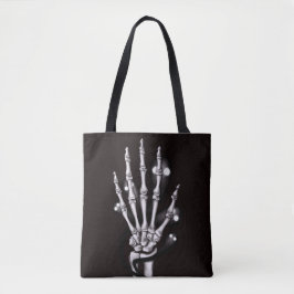 Halloween Skeleton Hand Goth Tasche