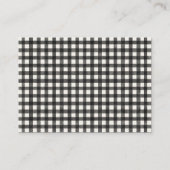 Halloween Skeleton Hands Diaper Raffle Ticket Begleitkarte (Rückseite)