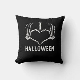 Halloween Skeleton Hands Herz Niedlich Girls Ki Kissen