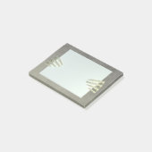 Halloween Skeleton Hands Post it Notes Post-it Klebezettel (angewinkelt)