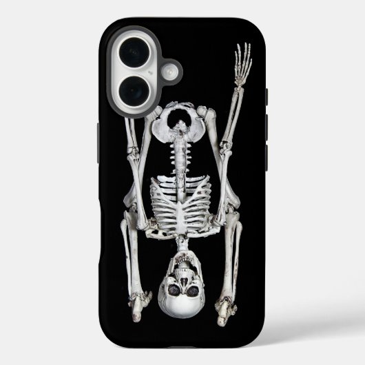 Halloween Skeleton Headstand Case-Mate iPhone Hülle (Rückseite)