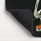 Halloween Skeleton Ice Hockey Costume Funny Men Bo Mousepad (Ecke)
