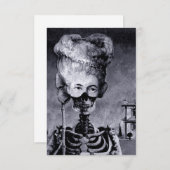 Halloween Skeleton Invite Einladung (Vorne/Hinten)