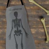 Halloween Skeleton Kostüm Spaß Chiropraktiker Schü Schürze