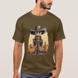 Halloween Skeleton Kürbisshirt T-Shirt