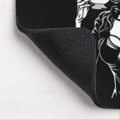 Halloween Skeleton Lazy Skull Trinkwasserkosten Mousepad (Ecke)