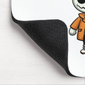 Halloween Skeleton Mouse Pad Mousepad (Ecke)