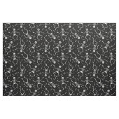Halloween Skeleton Muster Stoff (Fat Quarter (45,7 x 55,9 cm))