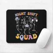 Halloween-Skeleton-Nurse-NachtSquad Mousepad (Mit Mouse)